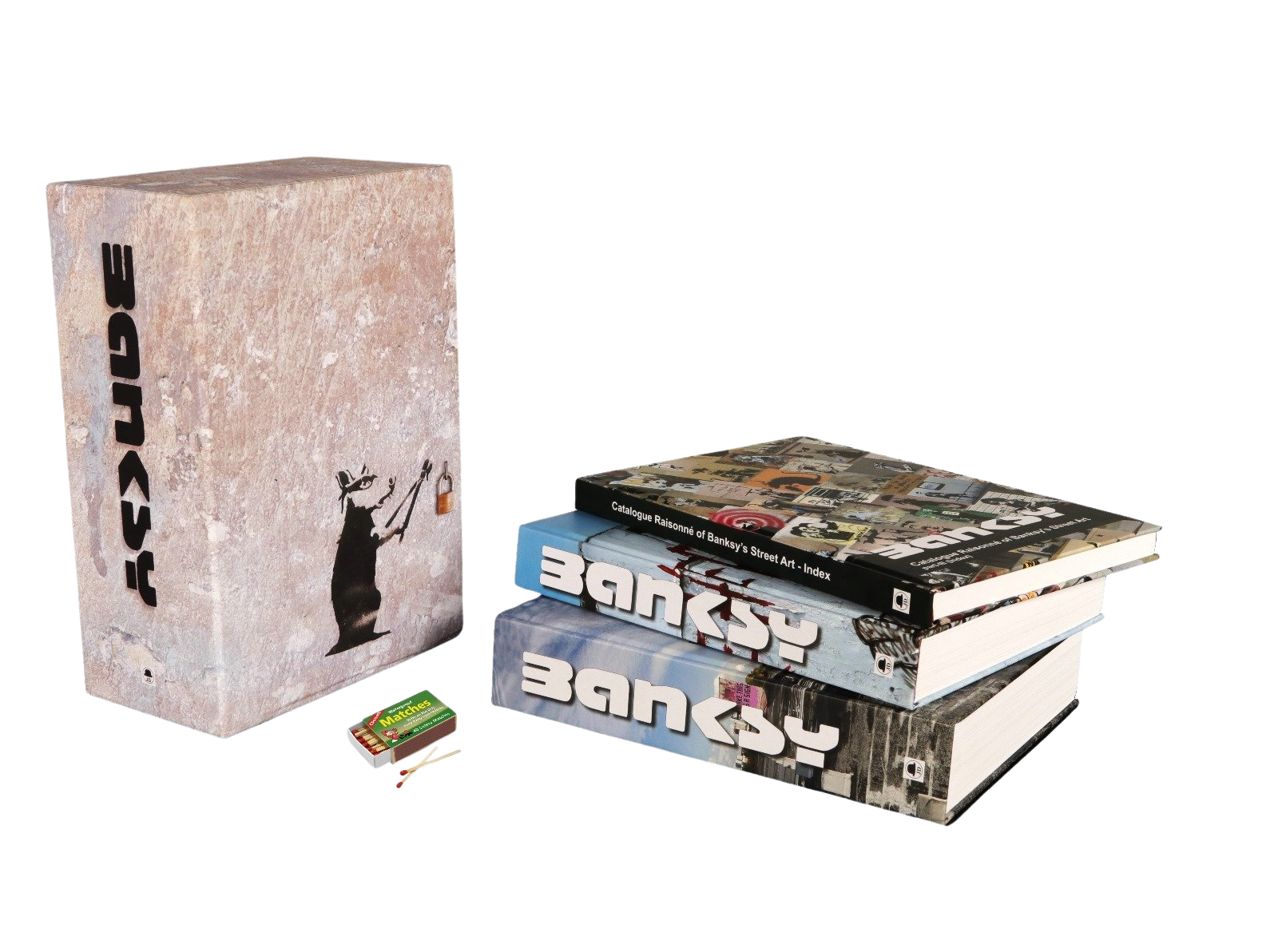 Catalogue Raisonné of Banksy's Street Art - Three Volume Set